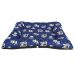 Colchonete cama Pet G 82X60 Azul Com Zíper premium c1