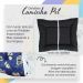 Colchonete cama Pet G 82X60 Azul Com Zíper premium c1