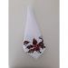Jogo 2 Guardanapo mesa decorado 45x45 Folhas luxo premium