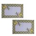 Jogo 2 Lugar Americano tecido retangular estampado decorativo