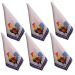 Jogo 6 Guardanapo tecido estampado 45x45 Galo luxo premium