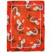 Jogo Americano 2 peças Natal Papai Noel estampado Vermelho