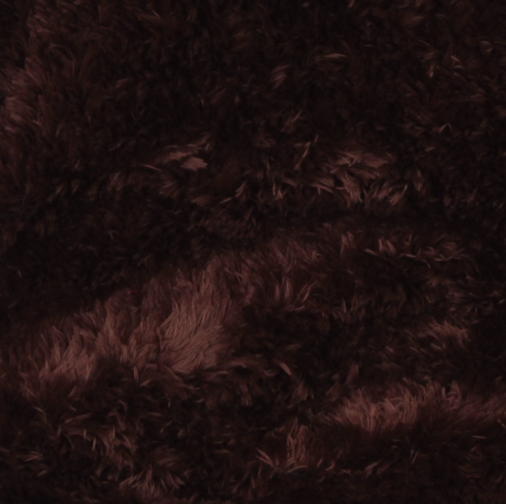 Kit 2 Capas para cadeira eiffel Shaggy Marrom