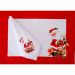 Kit 2 guardanapo + 2 lugar americano luxo designer vermelho mesa