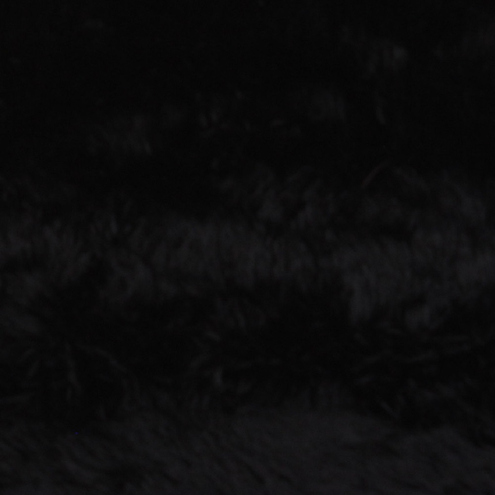 Kit 4 Capas para cadeira eiffel Felpuda Preto premium