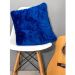 Kit 4 capas de almofada 45x45  peluda bege luxo