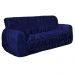 Kit Capa p Sofá 2 e 3 Lugares protege premium tecido Azul M.