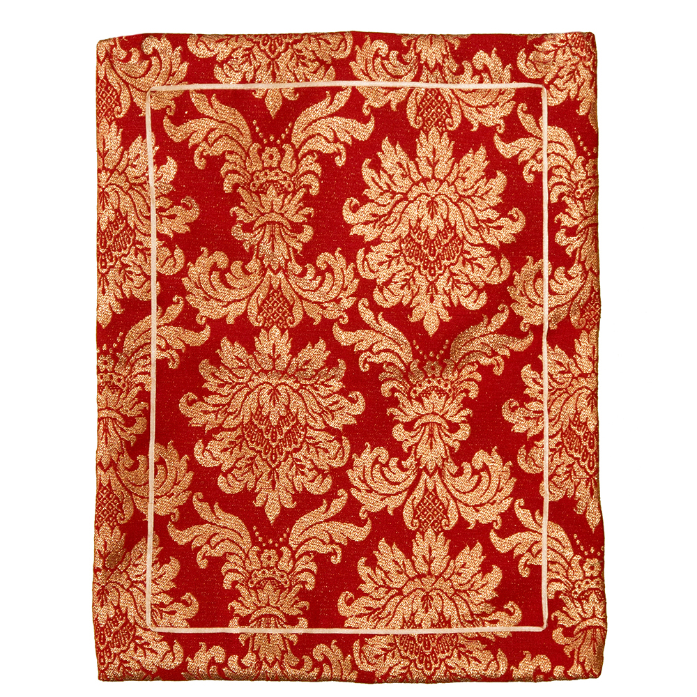 Lugar Americano 43x33cm Mesa Posta Natal  Medalhao Vermelho