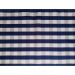 Lugar Americano tecido luxo designer decorativo Xadrez azul