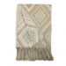 Manta Para Sofá jacquard Protetora 1,60m x 1,40m Agra Bege