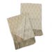 Manta peseira jacquard sofá e cama 1,60mx1,40m Vitral Bege