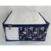 Organizador Anti Bolor Tam M Nylon PVC Floral Az c/ zíper