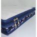 Organizador Guarda Roupa Tam PP Nylon PVC Floral Az zíper