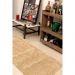 Passadeira 2,00x0,60 Bege Mescl Shaggy Quarto Sala Antiderrap B