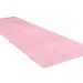 Passadeira 2,00x0,60 Rosa Shaggy Quarto Sala Antiderrap B