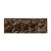 Peseira 1,50x0,60 Marrom Shaggy Peluda Premium zíper B