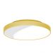 Plafon 7653 Amarelo-50x9 Cm-4l-soq E27 Max 25w-bivolt