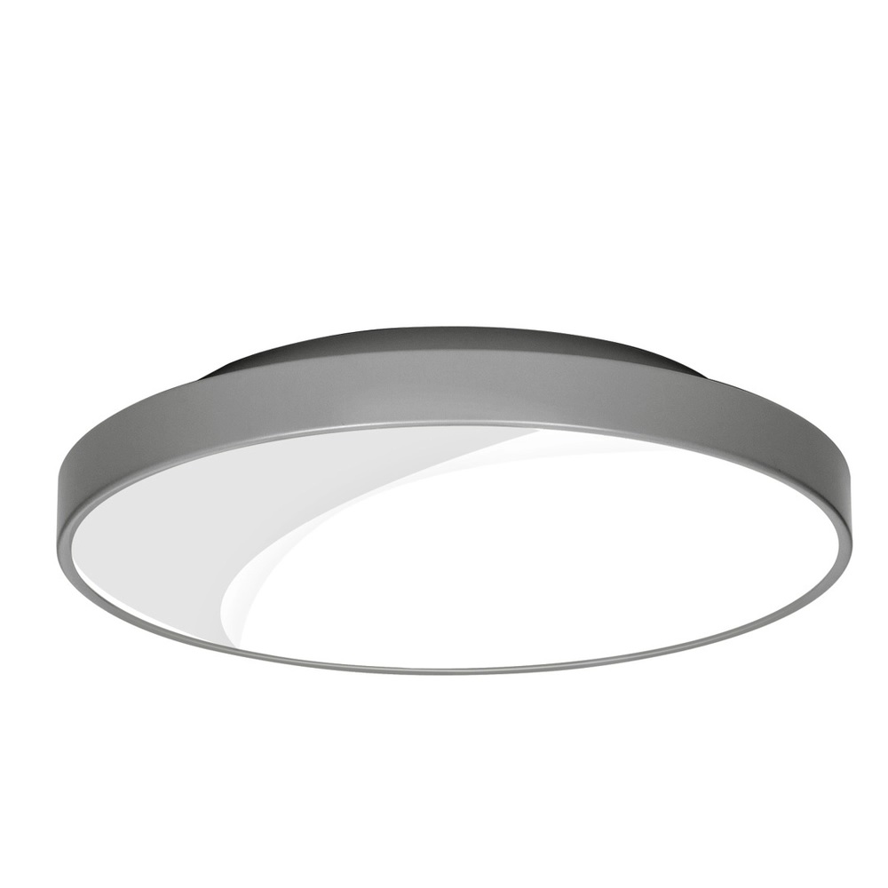 Plafon 7653 Preto-50x9 Cm-4l-soq E27 Max 25w-bivolt