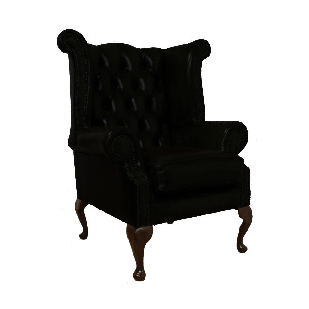 Poltrona Chesterfield PC 21 Ecologico Preto
