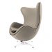 Poltrona Egg Decorativa Areia