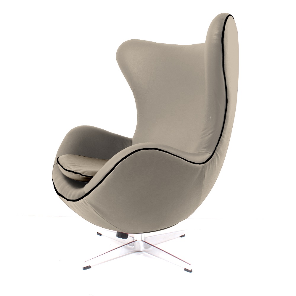 Poltrona Egg Decorativa Areia