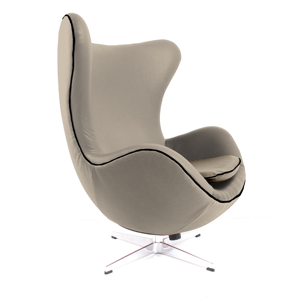 Poltrona Egg Decorativa Areia