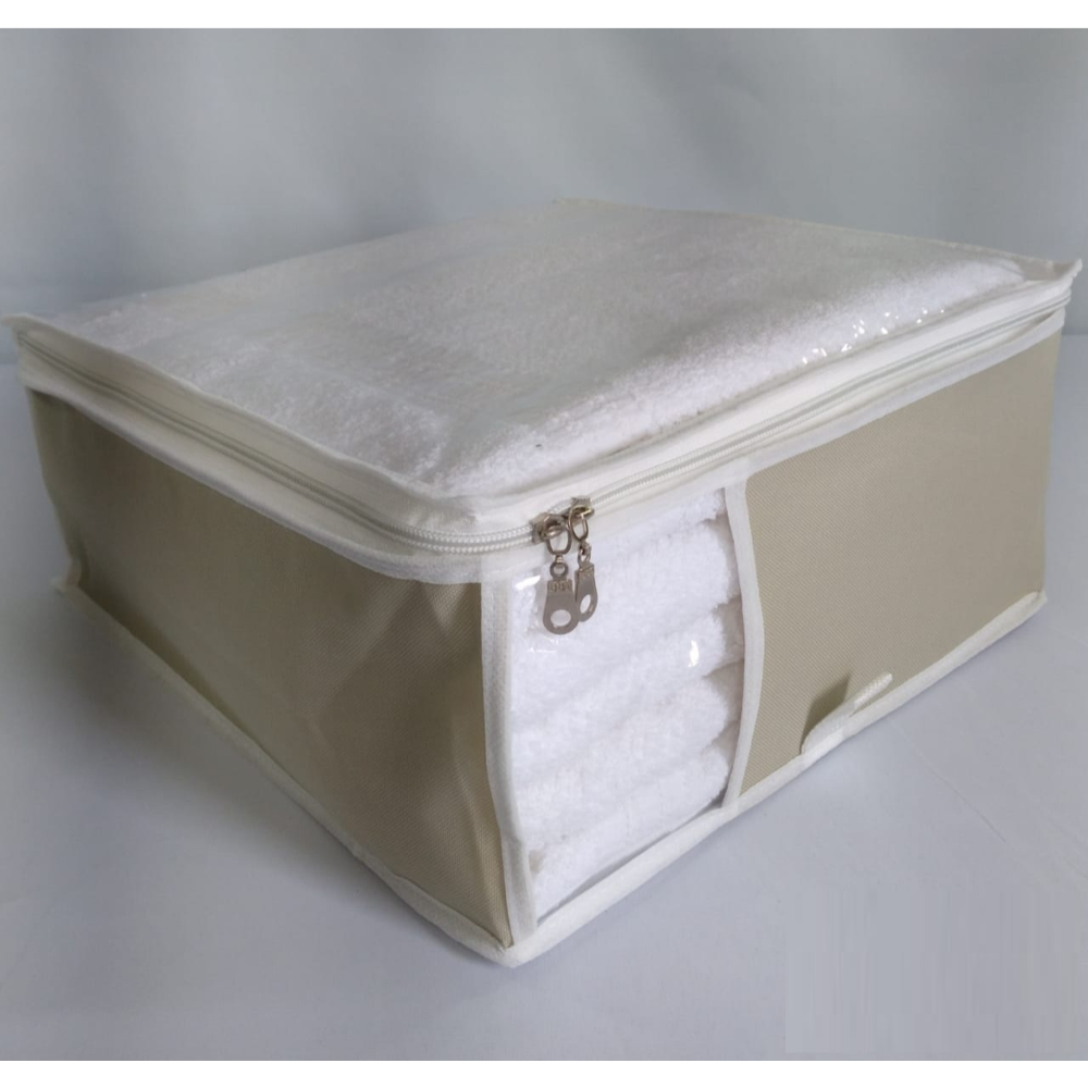 Protetor Contra Mofo Tam M Nylon PVC Creme com zíper