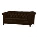 Sofá Chesterfield 3Lug. Mod. V Ecologico Café