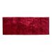 Tapete 2,00x0,60 Bordô Shaggy Peludo Premium designer B