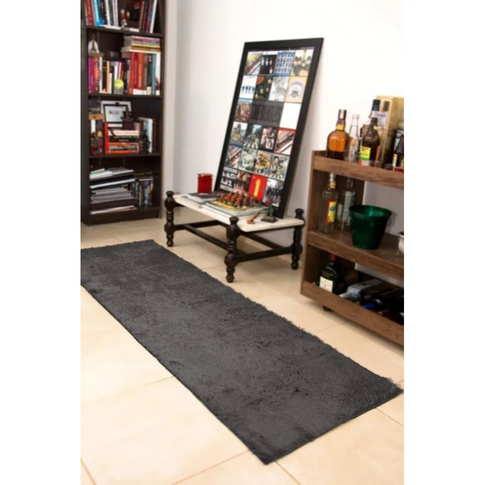 Tapete 2,00x0,60 Grafiti Shaggy Peludo Premium designer A