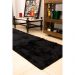 Tapete 2,00x0,60 Preto Shaggy Peludo Premium designer A