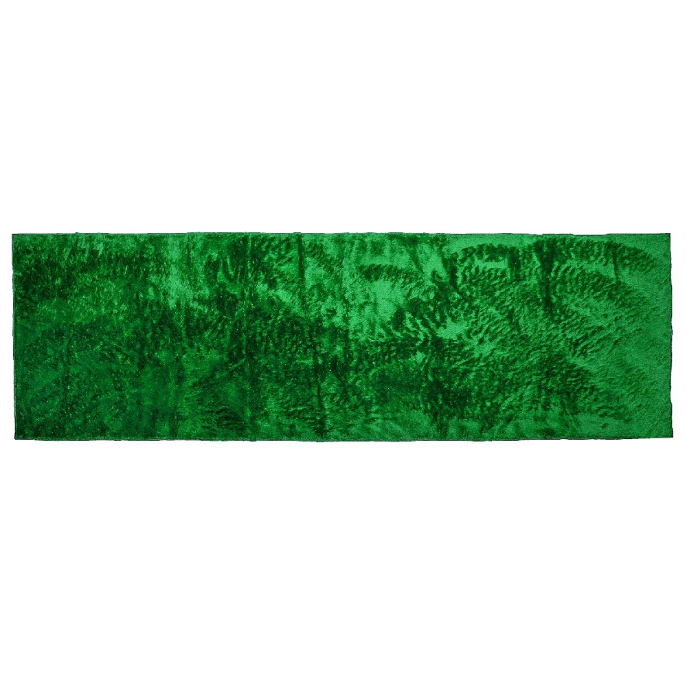 Tapete 2,00x0,60 Verde Shaggy Peludo Premium designer B