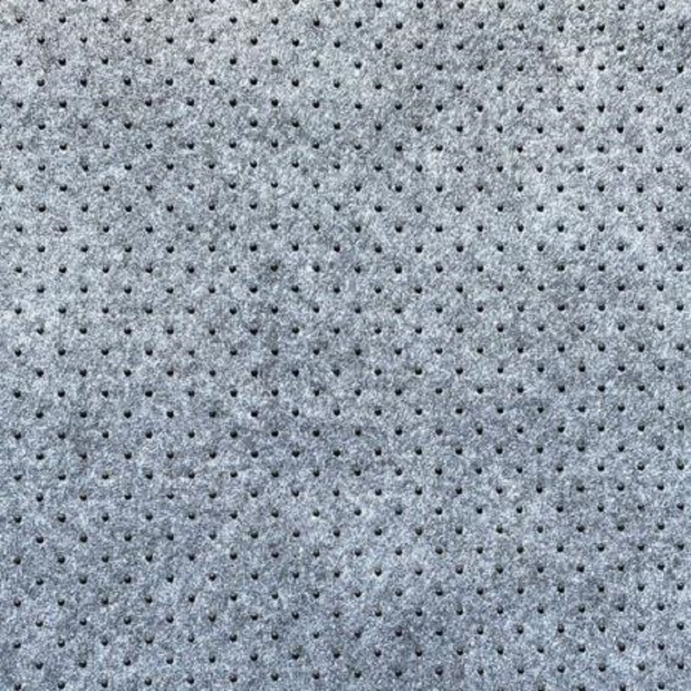 Tapete Redondo 1,50x1,50 Preto Mescla Shaggy Premium luxo B