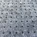 Tapete Redondo 1,50x1,50 Preto Mescla Shaggy Super Peludo B