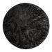 Tapete redondo 1,50x1,50 Grafiti Shaggy Peludo designer A