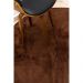 Tapete redondo 1,50x1,50 Marrom Shaggy Peludo designer B