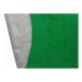 Tapete redondo 1,50x1,50 Verde Shaggy Felpudo Premium B