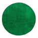 Tapete redondo 1,50x1,50 Verde Shaggy Peludo designer B