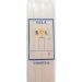Vela Palito Tradicional Branca Nº 5 Kit c/24 maços de 8un
