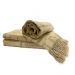 Xale Manta Sofá Jacquard 2,10m x 1,40m Creta Bege luxo
