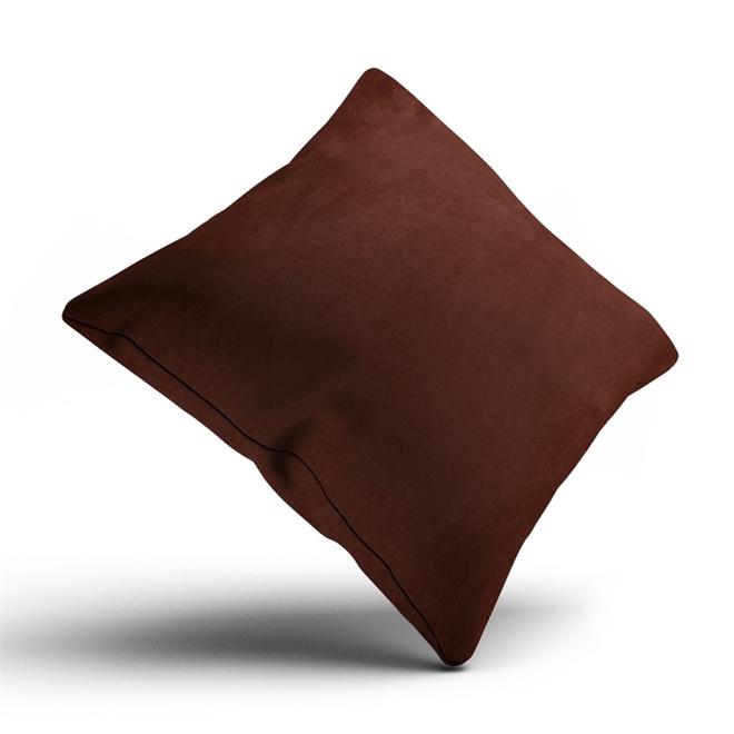 Almofada Cheia Marrom 43x43cm