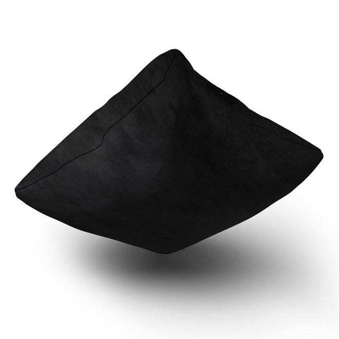 Almofada Cheia Preta 43x43cm