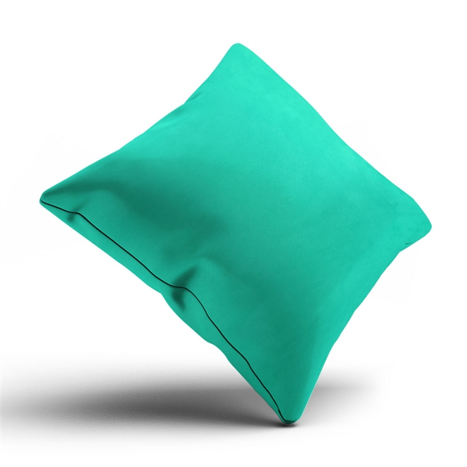 Almofada Cheia Verde 43x43cm