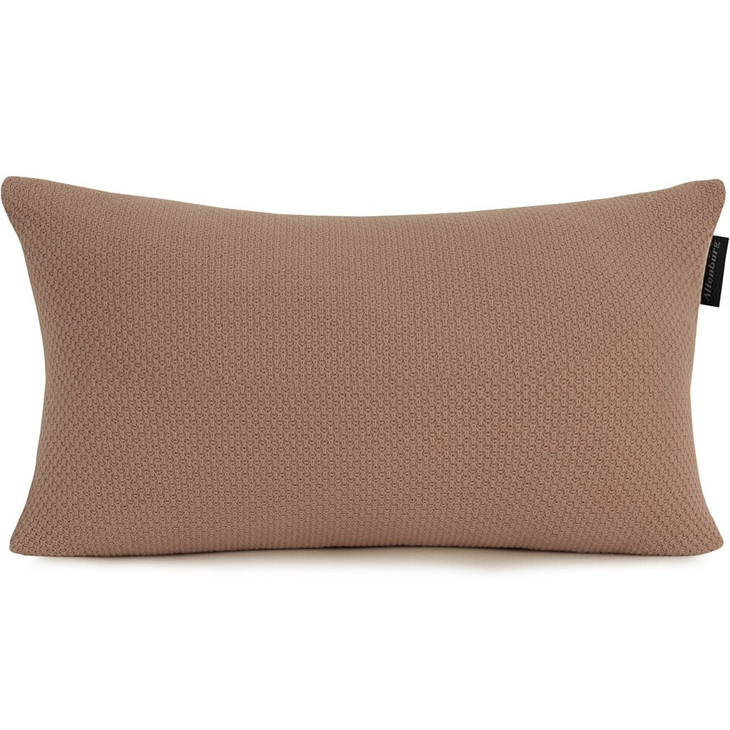 Almofada Domus Altenburg Tricot Decorativa 30x50cm Marrom Mocha