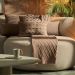 Almofada Domus Altenburg Tricot Decorativa 30x50cm Marrom Mocha