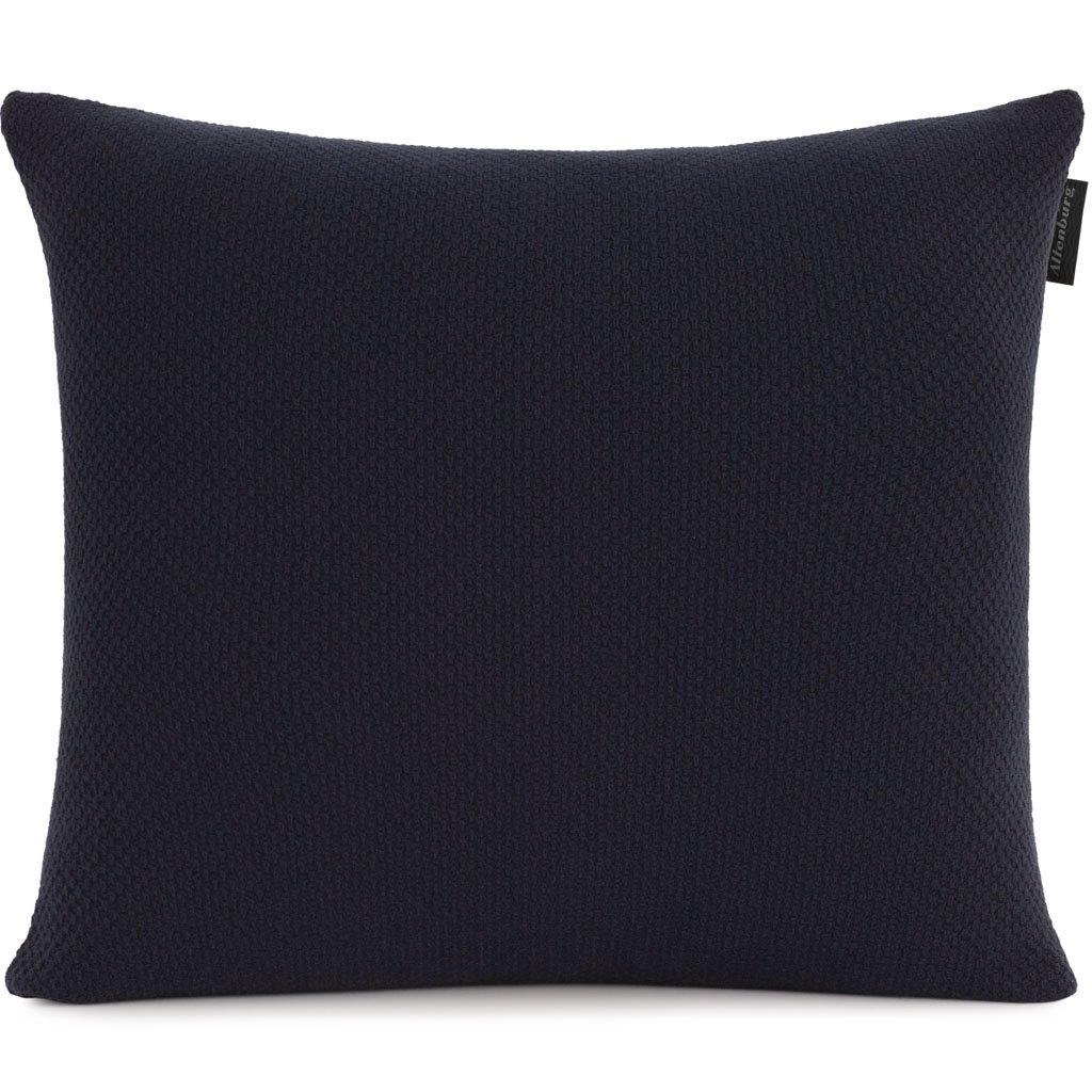 Almofada Domus Altenburg Tricot Decorativa 45x45cm Azul Náutica