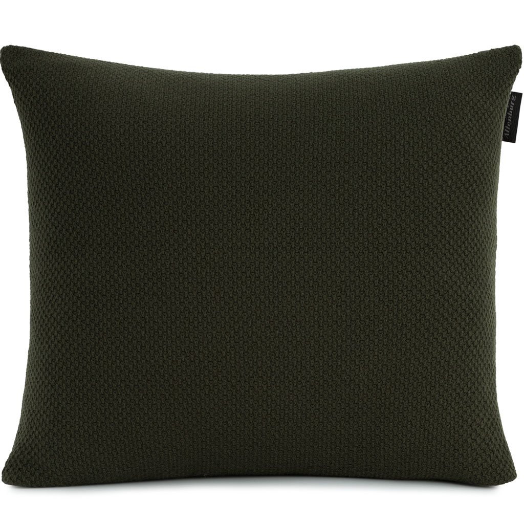 Almofada Domus Altenburg Tricot Decorativa 45x45cm Verde Bosque