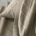Almofada Serenité Altenburg Tricot Decorativa 30x50cm Bege Cotone