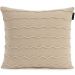 Almofada Serenité Altenburg Tricot Decorativa 45x45cm Bege Cotone