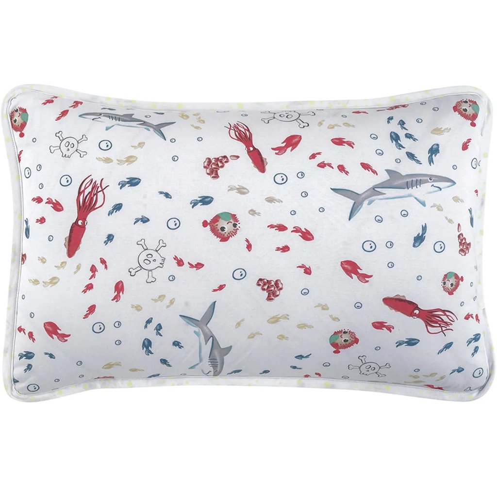 Fronha Mundo Kids Altenburg Malha 100% Algodão 50x70cm Náutico
